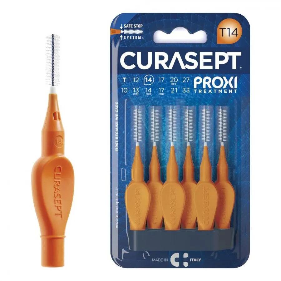 Curasept Proxi Treatment Scovolino Arancio T14 1,4 mm 6 Pezzi