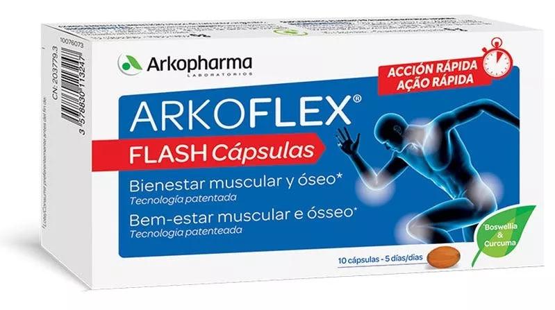 Arkopharma Arkoflex Flash 10 Cápsulas