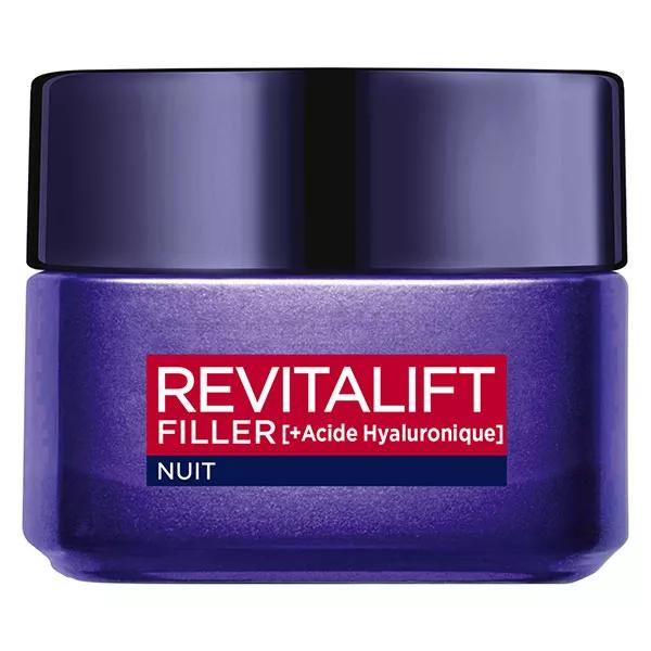 L'Oréal Dermo Expertise Revitalift Filler + Ácido Hialurónico Cuidado de Noche 50ml
