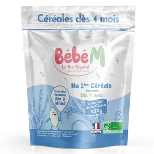 Bébé M Cereali & Cacao +8m Bio 400g