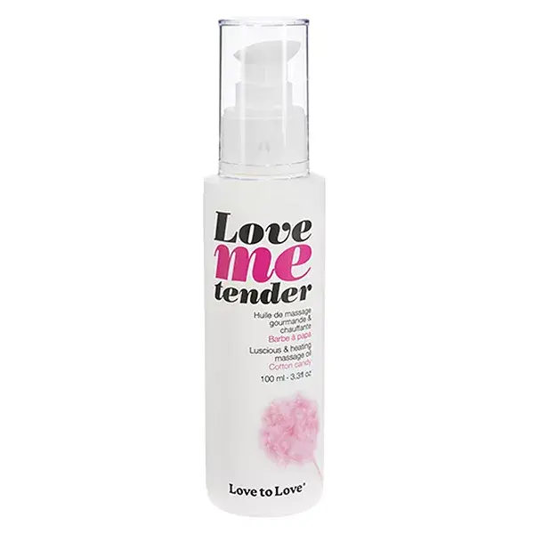 Love To Love Luscious & Heating Cotton Candy Massage Oil 100ml