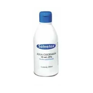 Salvelox Stabilisiertes neutrales sauerstoffhaltiges Wasser 16 VOL 250 ml