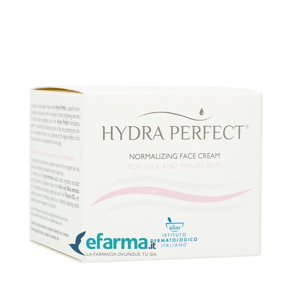 Idim Hydra Perfect Crema Normalizzante Viso Pelle Grassa Impura 50 ml