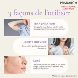 Pranarom Huile Essentielle Sauge Sclarée Somminté Fleurie Bio 5ml