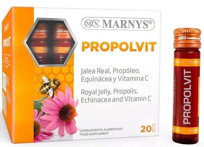 Marnys Propolvit Jalea Real+Equinácea+Propóleo 20 Viales