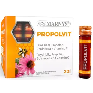 Marnys Propolvit Gelée Royale+Echinacée+Propolis 20 Ampoules