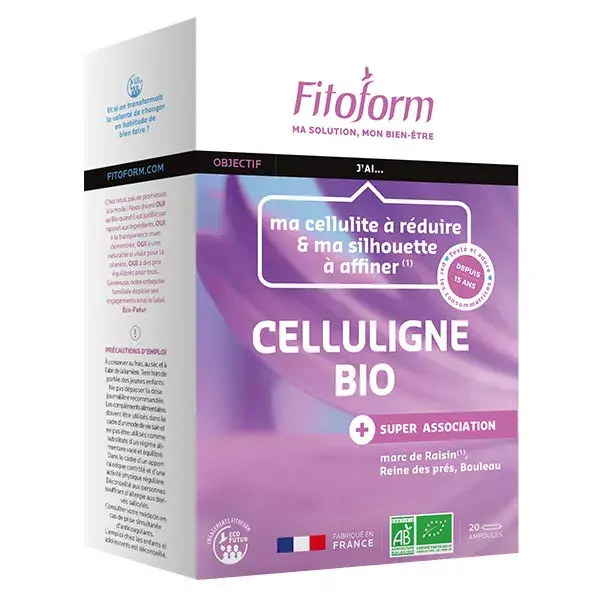 Fitoform Celluligne Bio 20 ampoules