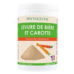 Phytoceutic Levure de Bière et Carotte 90 comprimés