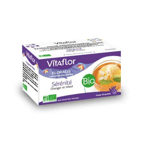 Vitaflor Bio Tisana Serenidad 18 Bolsitas