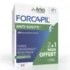 Arkopharma Forcapil Anti-Chute Cheveux Zinc Vitamine B 90 comprimés