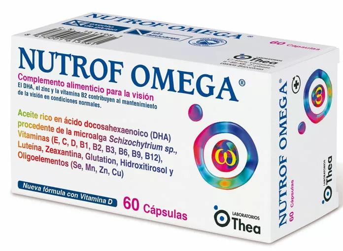 Laboratorios Thea Nutrof Omega Luteína 60 Cápsulas