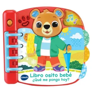 Vtech Libro Osito Bebé ¿Qué me pongo hoy? 12-36m
