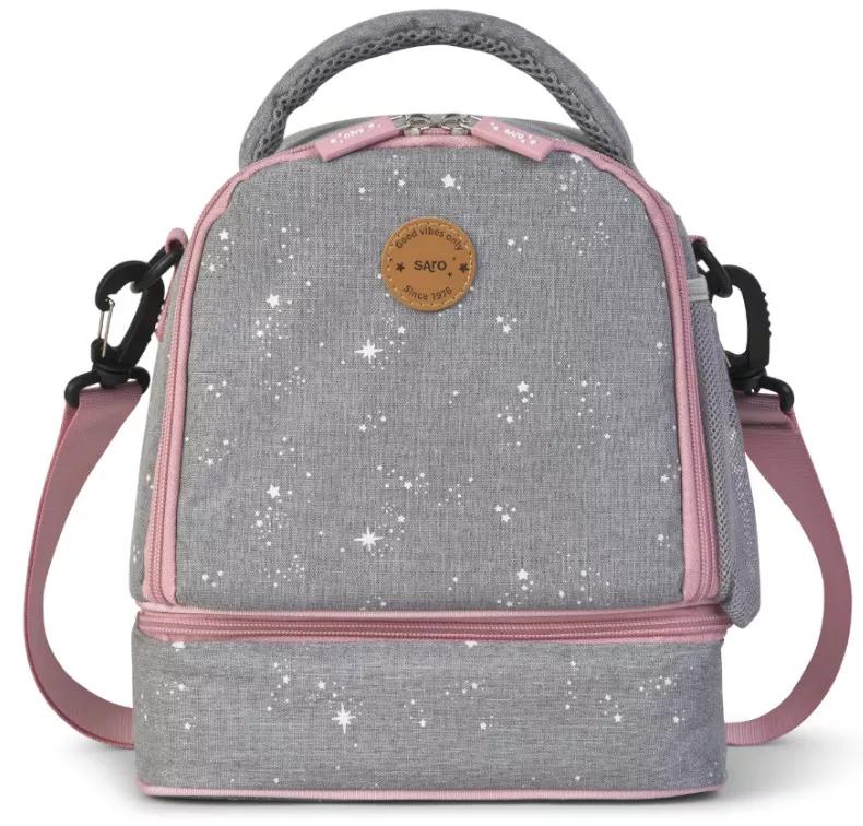 Sac Thermique Saro Gris/Rose