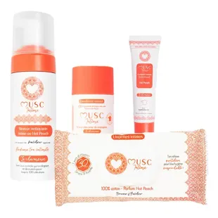 Musc Intime Rituel Parfumé Hot Peach Deodorante, Gel, Schiuma, Salviette