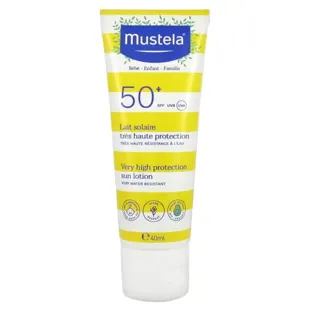 Mustela Solare Latte Protezione Molto Alta SPF50+ 40ml