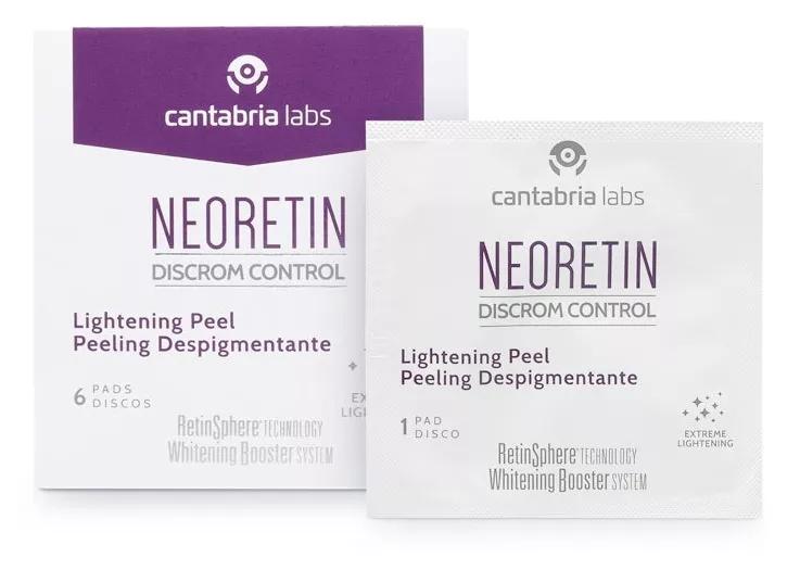 Neoretin Discrom Control Depigmentierungsscheiben 6 Einheiten