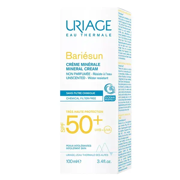Uriage Bariésun Crema Minerale SPF50+ 100ml
