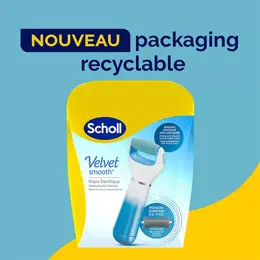 Scholl Velvet Smooth Râpe Électrique Exfoliante Contour du Pied