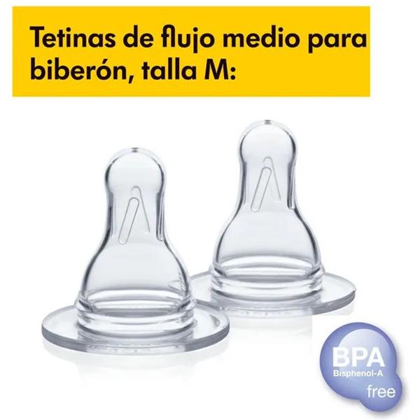 Medela M Speen Medium Flow 4x2 st.