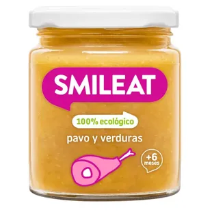 Smileat Potje Kalkoen met ECO Groenten +6m 230 gr