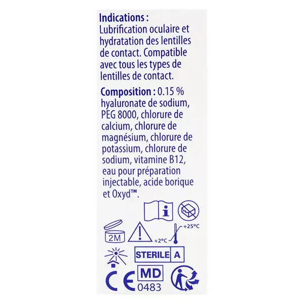 Densmore Vitadrop - Sécheresse oculaire -  Solution Ophtalmique 10ml