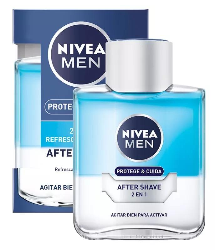 Lozione dopobarba 2 in 1 idrata e rinfresca Nivea Men 100ml