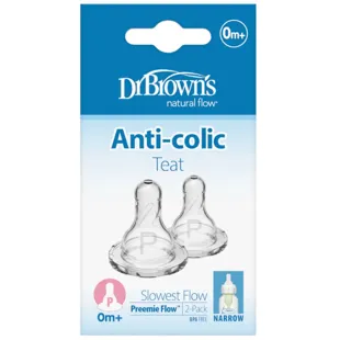 Dr Brown&#39;s Options+ Premature Standard Nipple 2 pcs