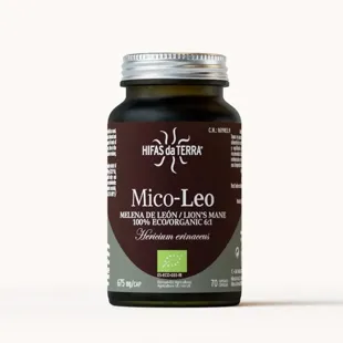 Hyphae da Terra Mico-Leo Pure Extract ECO 70 Capsules