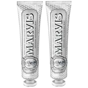 Marvis Whitening Toothpaste for Smokers Mint 2x85ml