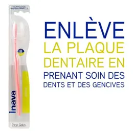 Inava Brosse à Dents 20 100 Souple Lot de 2