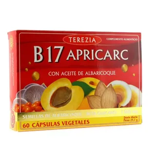 B17 Apricarc with Apricot Oil Terezia 60 Capsules