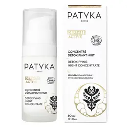 Patyka Défense Active Concentré Détoxifiant Nuit Bio 30ml