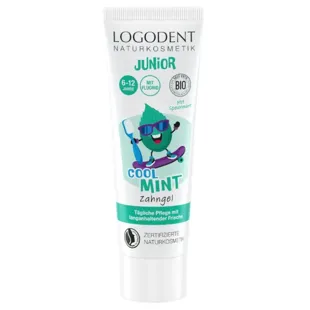 Logona Logodent Children&#39;s Toothpaste Mint with Fluoride 6-12 Years 75 ml