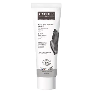 Cattier Argilla Nera Maschera Eau de Source Marine Bio 100ml