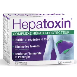 3C Pharma Hépatoxin 60 comprimés