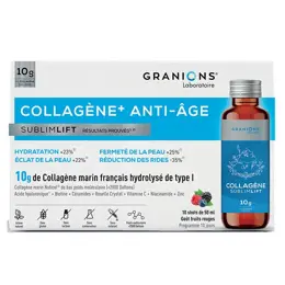 Granions Collagène Sublimlift - Collagène marin de type I hydrolysé - 10 Shots