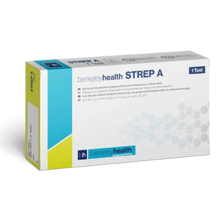 Berkeley Healt Streptococco A Test Autodiagnostico Faringeo 1 Test