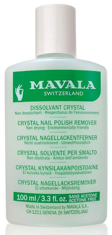 Dissolvant pour vernis à ongles Mavala Crystal sans acétone 100 ml