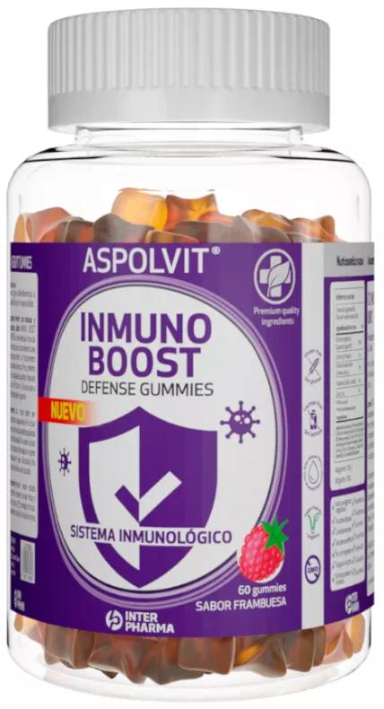 Aspolvit Inmuno Boost Sabor Framboesa 60 Gomas