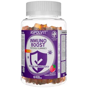 Aspolvit Immuno Boost Raspberry Flavor 60 Gummies