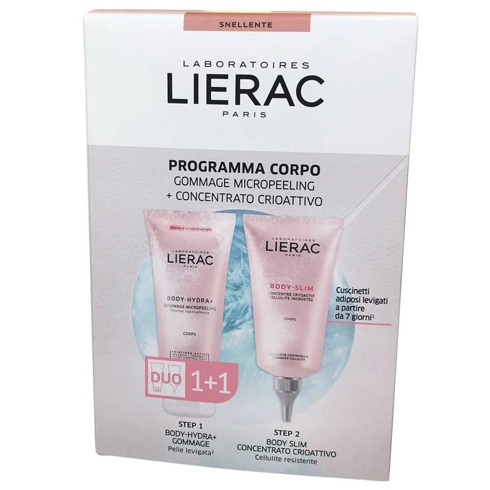 Lierac Cofanetto Body Slim Crioattivo 150 ml e Body-Hydra Gommage 200 ml