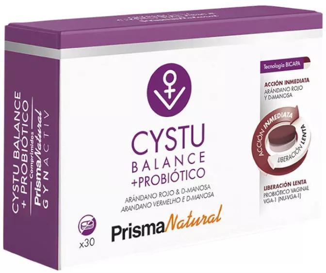 Prisma Natural Gynactiv Cystu-Balance + Probiótico 30 Comprimidos