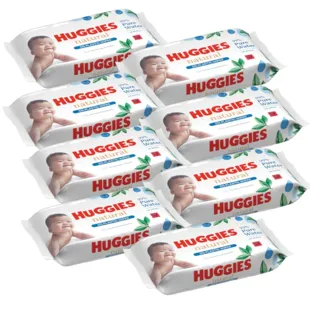 Huggies Natural Biodegradable Wipes 8x48 Unidades