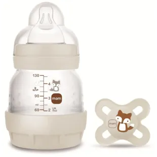 Biberon anti-colique MAM Easy Start 130 ml + tétine Start Original 0-2 mois