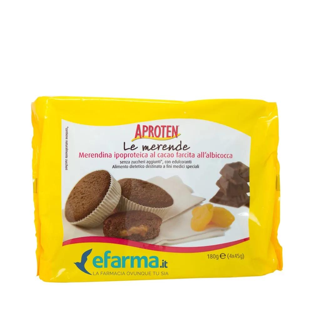 Aproten Merendina Ipoproteica Al Cacao e Albicocca 4x45 g