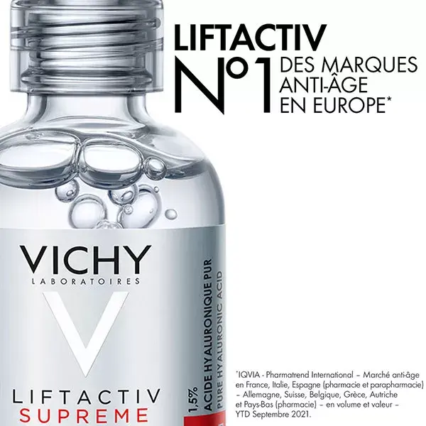 Vichy Liftactiv Supreme H.A Epidermic Filler Sérum Anti-Âge Anti Rides à l'Acide Hyaluronique 30ml