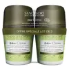 Sanoflore Déodorant Citrus Roll-On 24h Bio Lot de 2 x 50ml