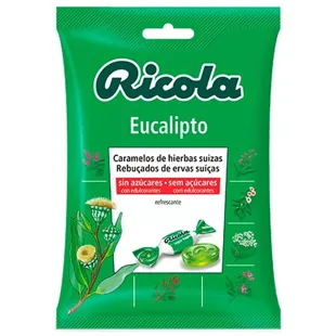 Ricola Sugar Free Bag 70 gr Eucalyptus
