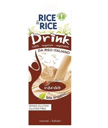 Rice&Rice Drink Bevanda Di Riso Al Cacao Biologico 1 L