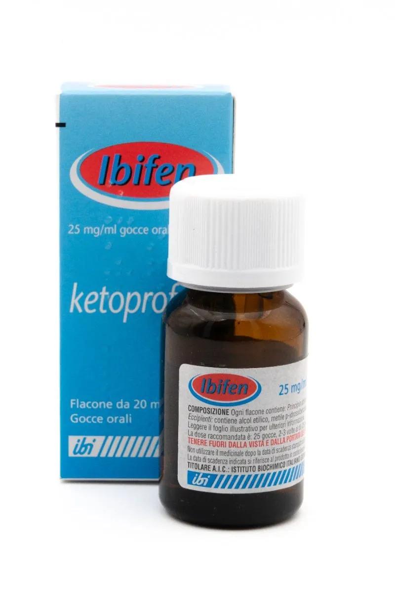 Ibifen Gocce Ketoprofene Antidolorifico Antinfiammatorio 25 mg/ml